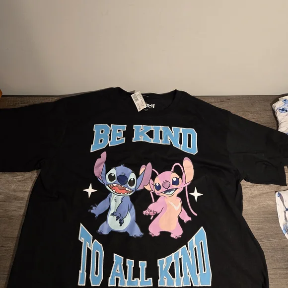 Disney Stitch Pajama Set And Socks - Picture 4 of 9